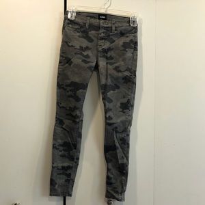 Camo Hudson Skinny Jeans! Only worn twice!Size 26